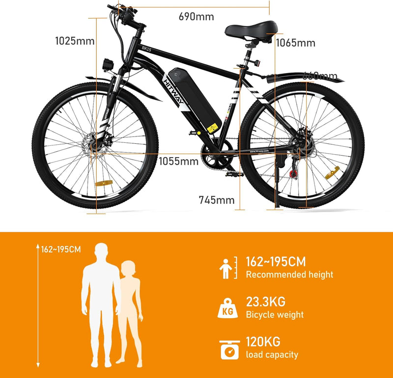 BK 15 Electric Bike Slim Tyre