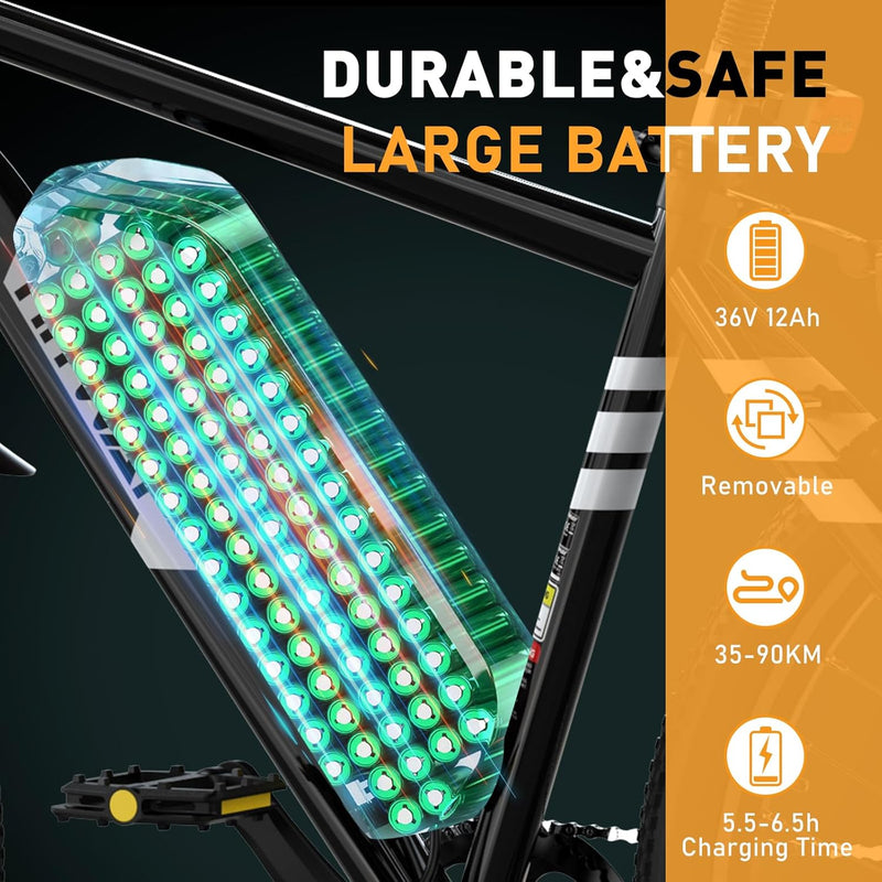 BK 15 Electric Bike Slim Tyre