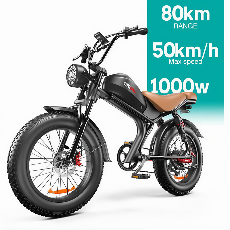 Emoko C93 Electric Bike Dual Suspension