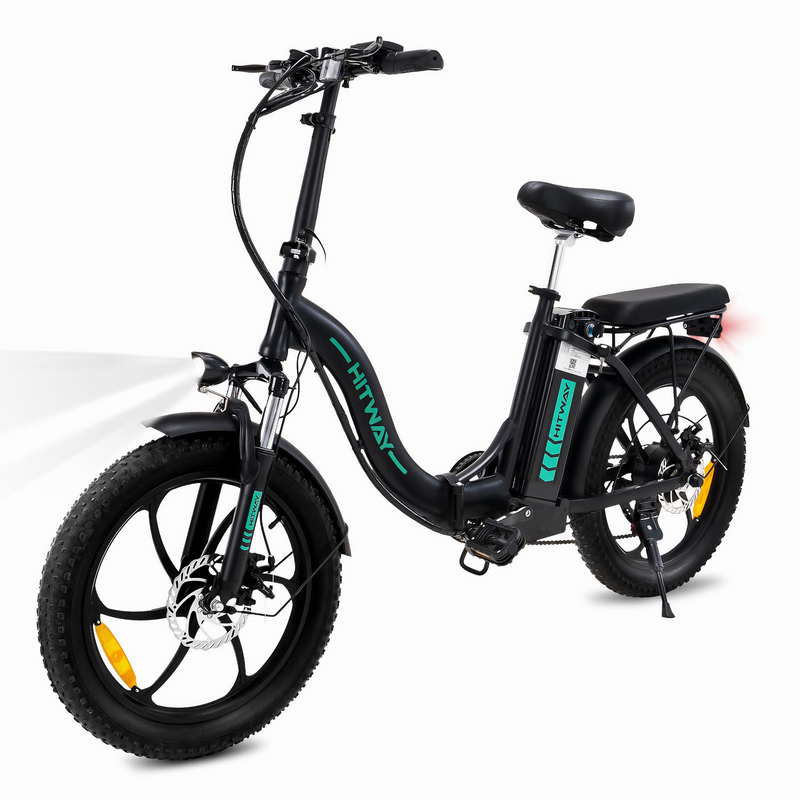 HITWAY BK6 Foldable E-bike with Throttle