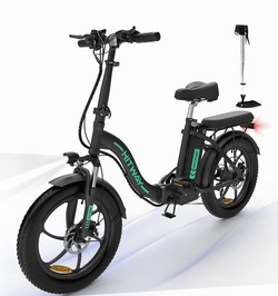 HITWAY BK6 Foldable E-bike with Throttle