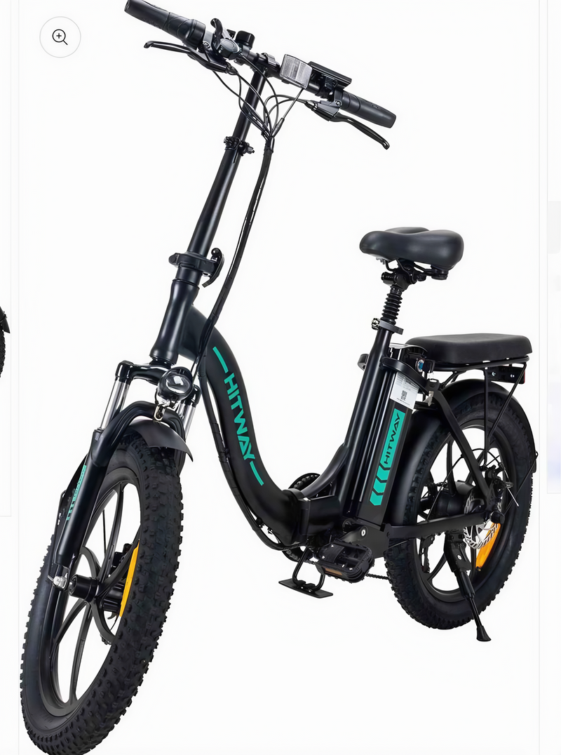 HITWAY BK6 Foldable E-bike with Throttle