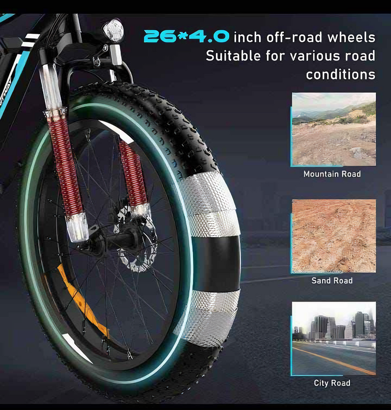 HITWAY BK15 4.0 Fat Tyre E-bike