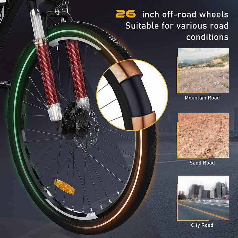 BK 15 Electric Bike Slim Tyre