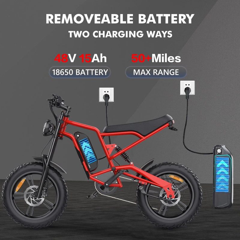 Hidoes B6 1200W Electric Fat Bike