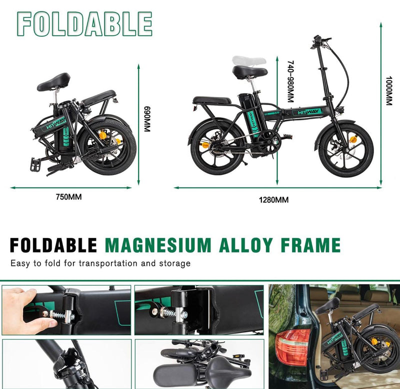 HITWAY BK 5 Foldable E-bike